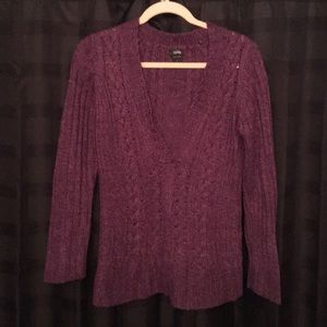 Women’s size Large Purple Sweater